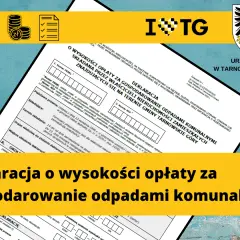 Formularz deklaracji o opłaty za gospodarowanie odpadami komunalnymi. Gdzie podpisać umowę na wywóz śmieci Łódź? Urząd Miejski w Tarnowskich Górach.