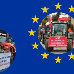 Rolnicy protestują przeciwko polityce UE, która ich zdaniem doprowadziła do bezcłowego handlu z Ukrainą. Kto wymyślił zielony ład w Unii Europejskiej?